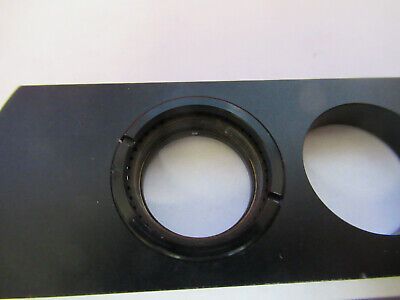 FOR PARTS GENERIC SLIDE POL EMPTY ROTATES MICROSCOPE PART AS PICTURED &B3-B-29