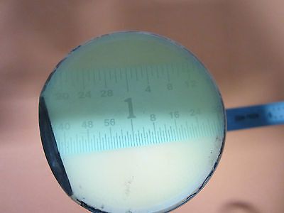 SUPER RARE OPTICAL GLASS THICK LENS MAGNIFIER INTERNAL REFLECTION OPTICS BIN#C3