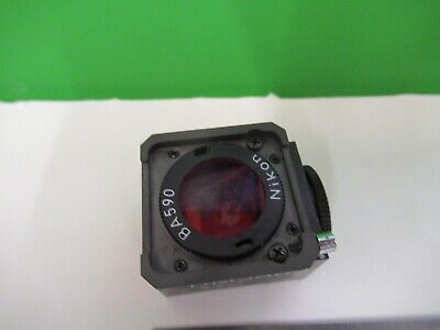 NIKON JAPAN FLUORESCENT CUBE DM580 MICROSCOPE PART OPTICS AS PICTURED &15-A-25