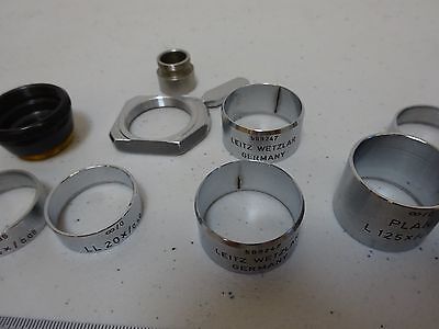 FOR PARTS MICROSCOPE PARTS LOT PIECES LEITZ GERMANY - OPTICS AS IS BIN#TB-5-2-99