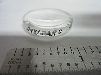 OPTICAL LENS SPHERICAL 25.4 mm DIA FL 50 mm  ARC OPTICS BIN#1