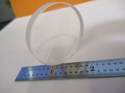 OPTICAL UV FUSED SILICA LENS COATED OPTICS AS IS #A3-B-27