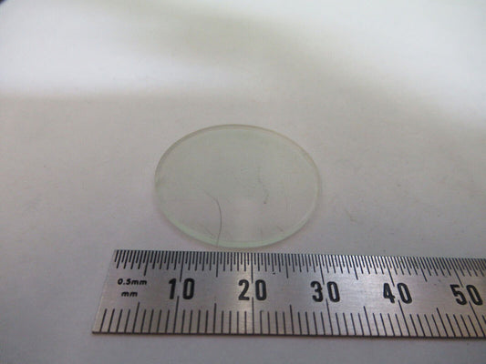 BAUSCH LOMB GLASS DIFFUSER FILTER MICROSCOPE PART AS PICTURED &Q4-A-30