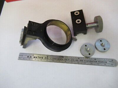 LEITZ WETZLAR ANTIQUE CONDENSER HOLDER MICROSCOPE PART AS PICTURED &A7-B-18