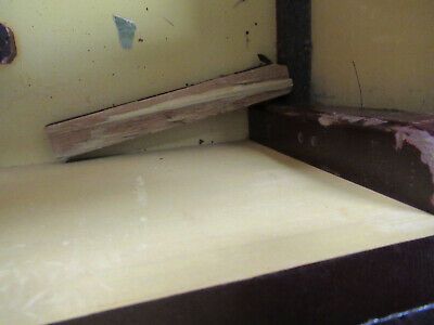 EMPTY WOOD CABINET for ANTIQUE BAUSCH LOMB MICROSCOPE PART AS PICTURED &TC5 a