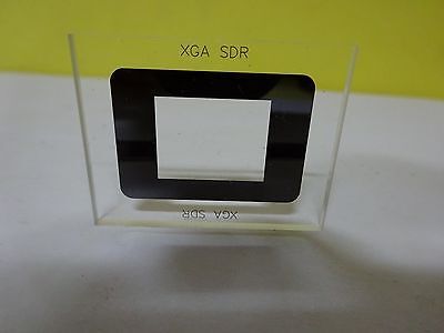 OPTICAL HIGH END GLASS WINDOW XGA SDR UNAXIS LASER OPTICS AS IS BIN#P7-17