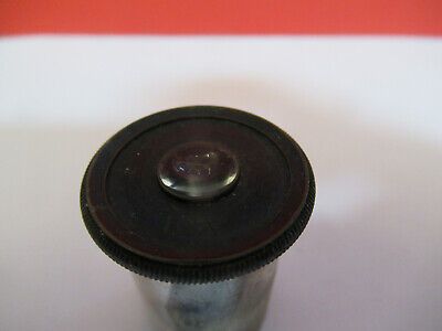 ANTIQUE ERNST LEITZ  "10x" EYEPIECE MICROSCOPE PART OPTICS AS PICTURED #B1-A-49