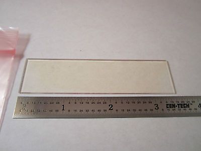 OPTICAL COATED GLASS SUBSTRATE LASER OPTICS BIN#17-16