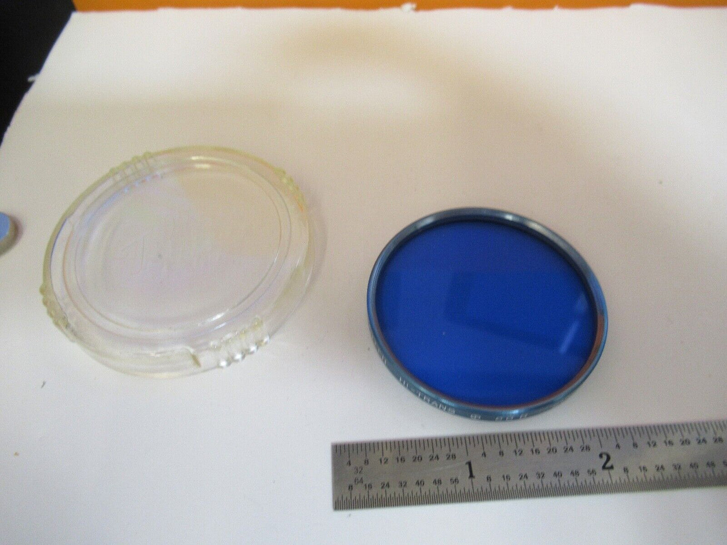 OPTICAL TIFFEN BLUE 80B FILTER OPTICS AS PICTURED &A4-A-09