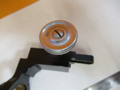 BAUSCH LOMB ANTIQUE CONDENSER HOLDER MICROSCOPE PART AS PICTURED &8Y-A-134