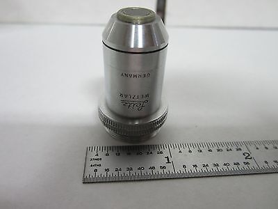 MICROSCOPE PART LEITZ WETZLAR GERMANY OBJECTIVE 12.5X OPTICS BIN#L3-14