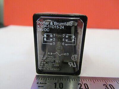 POTTER BRUMFIELD ELECTRIC RELAY 24V K10P-11D15-24 AS PICTURED &8Y-A-35