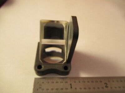 VICKERS ENGLAND MOUNTED GLASS PRISM optics MICROSCOPE PART AS PICTURED &FT-6-06