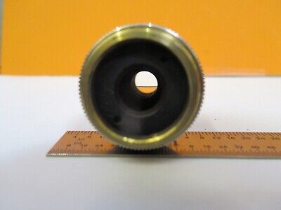 VICKERS ENGLAND OBJECTIVE 10X LENS OPTICS MICROSCOPE PART AS PICTURED &50-A-28