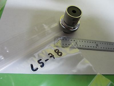 MICROSCOPE PART OBJECTIVE UNITRON 4X OPTICS BIN#L5-78