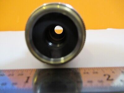 VICKERS UK ENGLAND OBJECTIVE 40X OPTICS MICROSCOPE PART AS PICTURED #1E-C-06