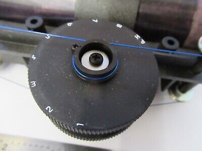 LEICA GERMANY DMRB IRIS DIAPHRAGM ASSEMBLY MICROSCOPE PART AS PICTURED &50-A-35