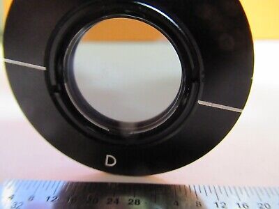 NIKON JAPAN POLARIZER LENS "D" OPTICS MICROSCOPE PART AS PICTURED &7B-B-182