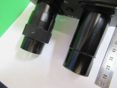 ERNST LEITZ GERMANY BINOCULAR HEAD OPTICS MICROSCOPE PART AS PICTURED &3-C-21