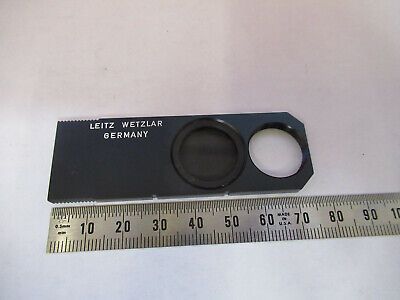 POLARIZER POL LEITZ SLIDE GERMANY OPTICS MICROSCOPE PART AS PICTURED &B3-B-33