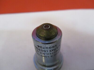 BAUSCH LOMB OBJECTIVE 43X LENS OPTICS MICROSCOPE PART AS PICTURED &8Y-A-30