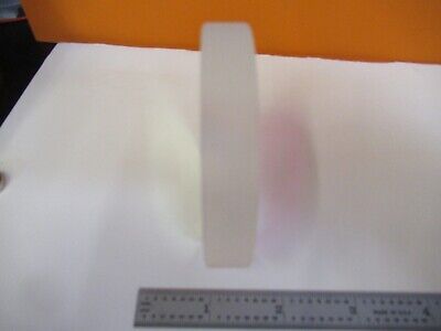 OPTICAL FLAT COATED 3" DIA HOLED FUSED SILICA LASER OPTICS AS PICTURED &16-A-04