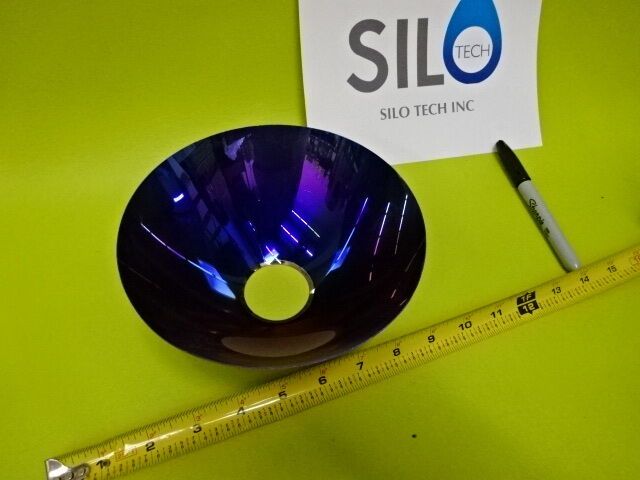 LARGE OPTICAL REFLECTOR COATED METAL OPTICS AS IS &50-A-05