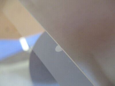 OPTICAL DICHROIC COATED THICK TRUNCATED FILTER GLASS OPTICS AS PICTURED P5-B-27