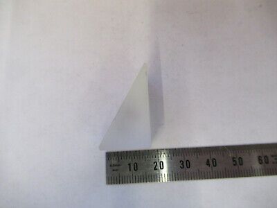 GLASS OPTICAL PRISM OPTICS MICROSCOPE PART AS PICTURED P9-A-71