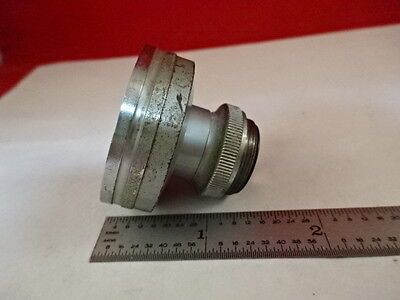 MICROSCOPE PART UNITRON UNIPAK 3X OBJECTIVE ILLUMINATION OPTICS AS IS #AO-30