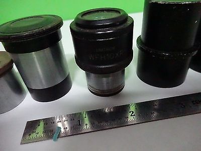 LOT 6 EA MICROSCOPE EYEPIECES ASSORTED OPTICS #W1-03