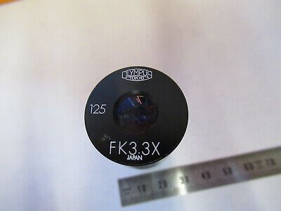 OLYMPUS JAPAN EYEPIECE FK3.3X OCULAR LENS MICROSCOPE PART AS PICTURED &P4-A-44