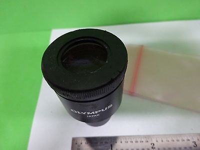 MICROSCOPE PART EYEPIECE OLYMPUS JAPAN [bent] 10X/20 L OPTICS AS IS BIN#W1-14