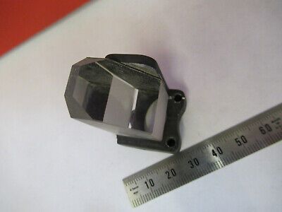 OPTICAL GLASS PRISM MICROSCOPE PART OPTICS AS PICTURED #82-A-19