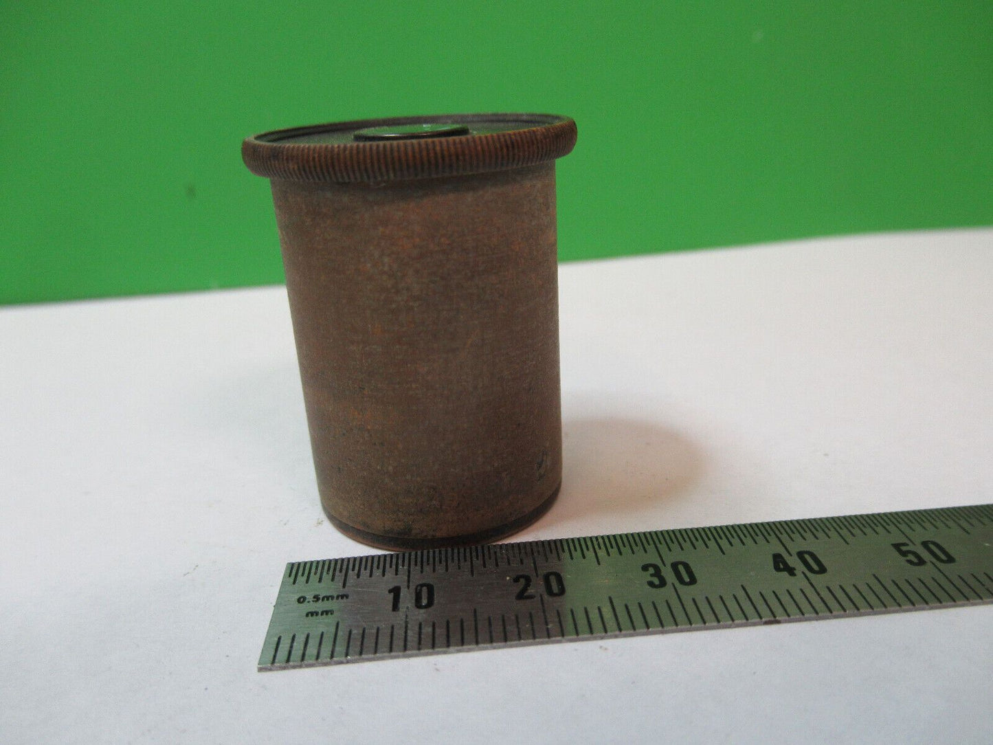 ERNST LEITZ GERMANY EYEPIECE "4" OPTICS MICROSCOPE  PART AS PICTURED #H9-C-24