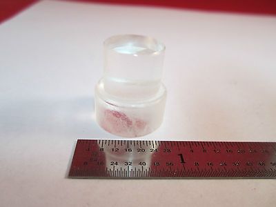 OPTICAL GLASS CYLINDER ?? TWO DIAMETERS LASER OPTICS BIN #4B-7