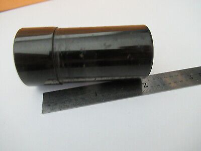 CARL ZEISS EMPTY OBJECTIVE CAN "60" MICROSCOPE PART AS PICTURED #F2-A-35