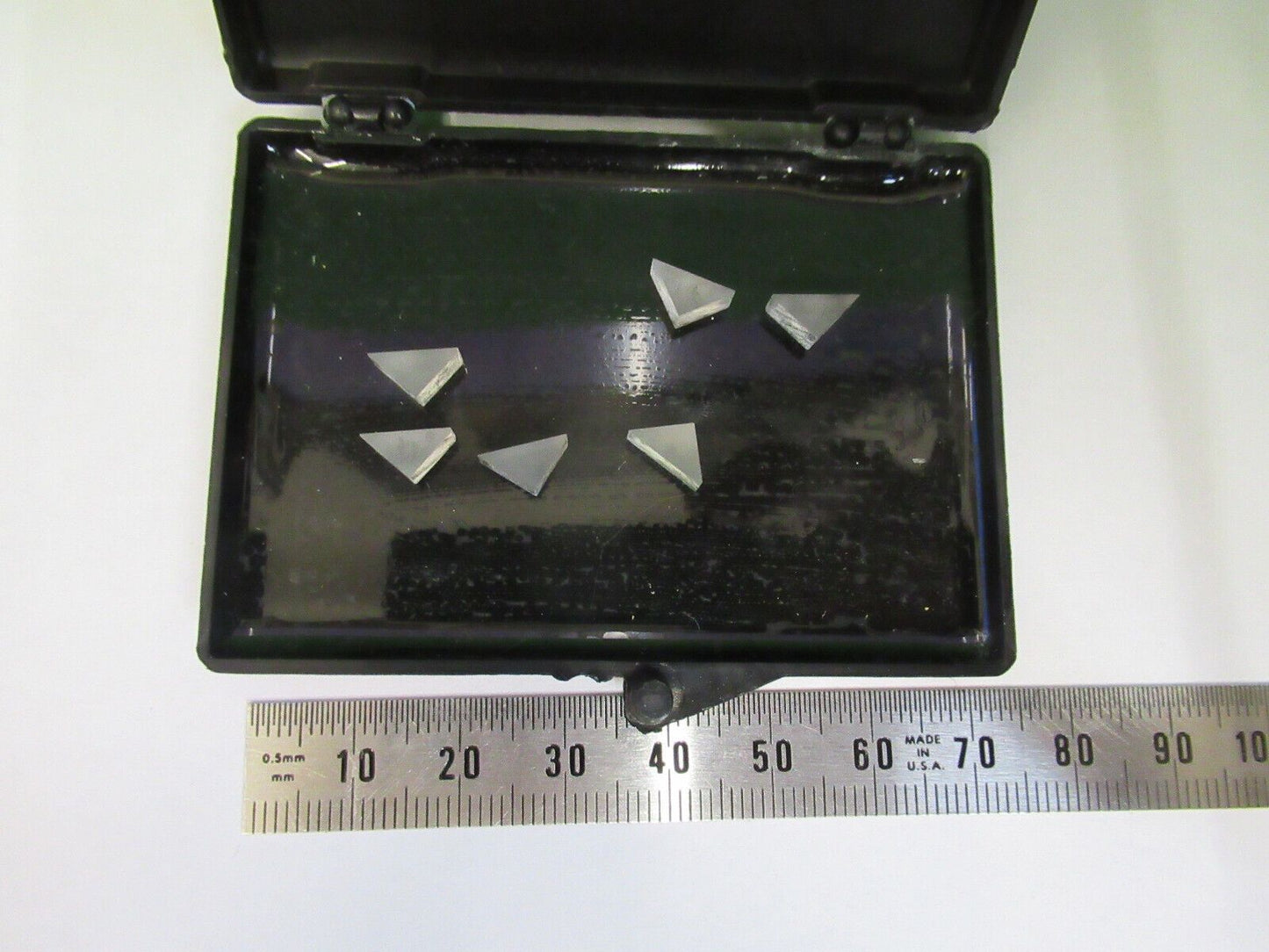 OPTICAL LOT MINI PRISM [stained] OPTICS AS PICTURED &W5-B-78