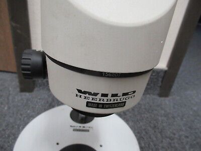 WILD HEERBRUGG SWISS  M1B STEREO MICROSCOPE AS PICTURED TB-3