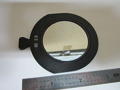 OPTICAL FILTER SLIDE ND 2.0 LASER OPTICS AS IS BIN#G4-11