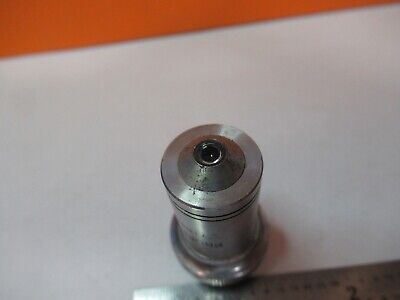 VINTAGE OBJECTIVE PROPPER 40X OPTICS MICROSCOPE PART AS PICTURED &7B-B-137