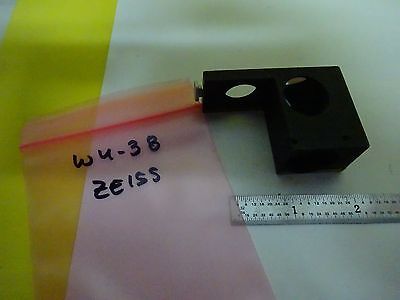 MICROSCOPE PART BEAM SPLITTER BRASS MOUNTED OPTICS AS IS BIN#W4-38