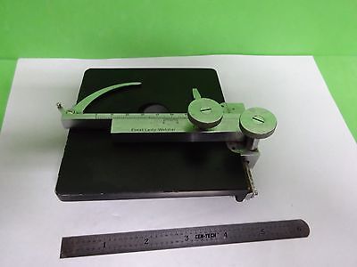 MICROSCOPE PART LEITZ WETZLAR GERMANY VINTAGE STAGE TABLE AS IS BIN#B9-E-01ii