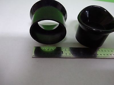 MICROSCOPE PART GUARDS FOR EYEPIECE OPTICS AS IS BIN#Y2-28