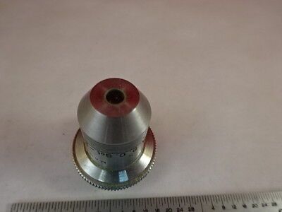 FOR PARTS MICROSCOPE  PART OBJECTIVE SPENCER AO 10X OPTICS AS IS #80-75