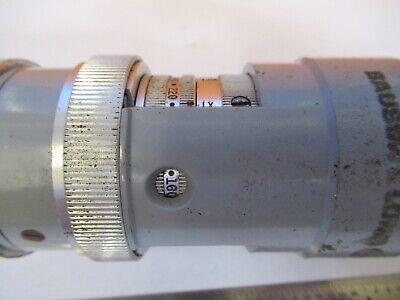 FOR PARTS RARE BAUSCH LOMB LENS ASSEMBLY MICROSCOPE PART AS PICTURED &4T-A-18