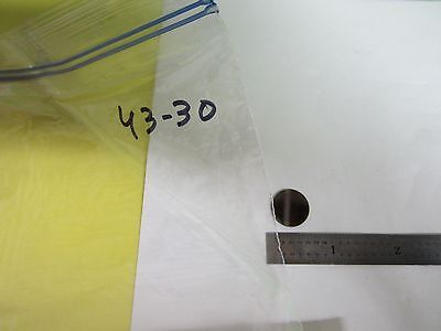 OPTICAL GERMANIUM LENS FILTER COATED LASER OPTICS BIN#43-30