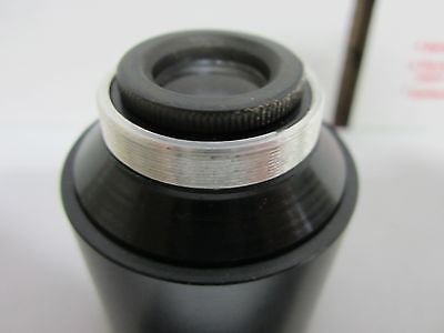 MICROSCOPE PART C-MOUNT LENS TERMINATION OPTICS AS IS BIN#N6-14