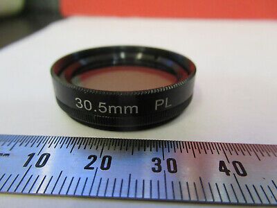 BANNER OPTICAL POLARIZER LENS 30.5mm POL PL OPTICS AS PICTURED &8Y-A-43