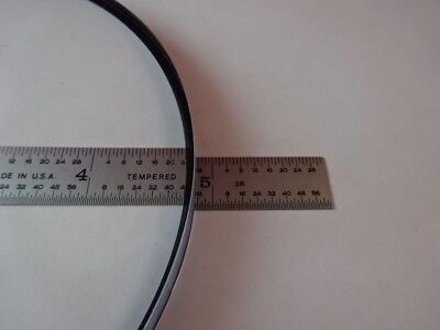 OPTICAL LARGE MIL SPEC CONVEX CONCAVE GLASS LENS LASER OPTICS AS IS #45-A-13